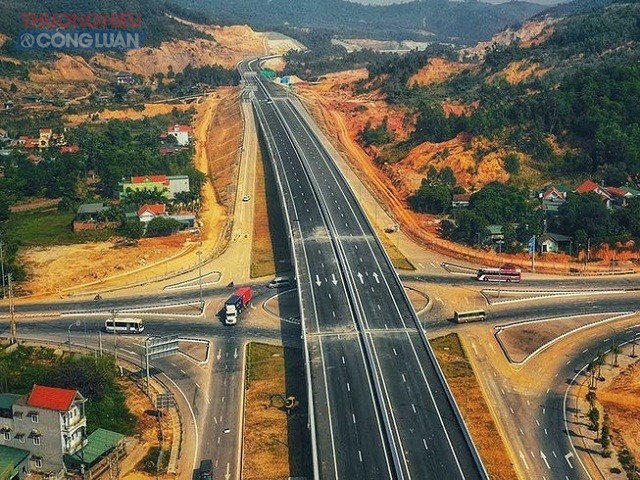 Phối cảnh một đoạn Dự án Đường bộ cao tốc Bắc - Nam phía Đông giai đoạn 2021 – 2025.