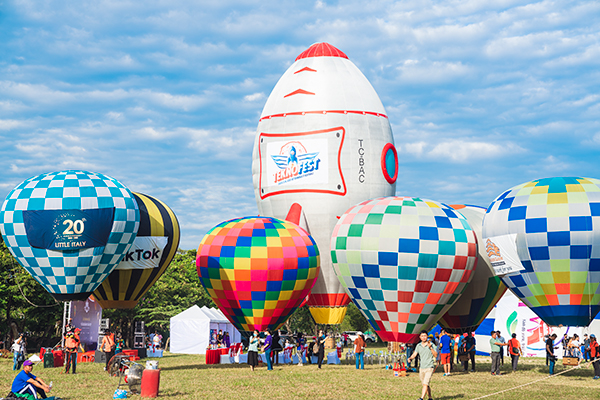 Lễ hội khinh khí cầu- Đây là lần thứ 4 được tổ chức