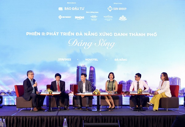 Thành phố đáng sống Đà Nẵng phải đủ sức hút người tài, người giàu