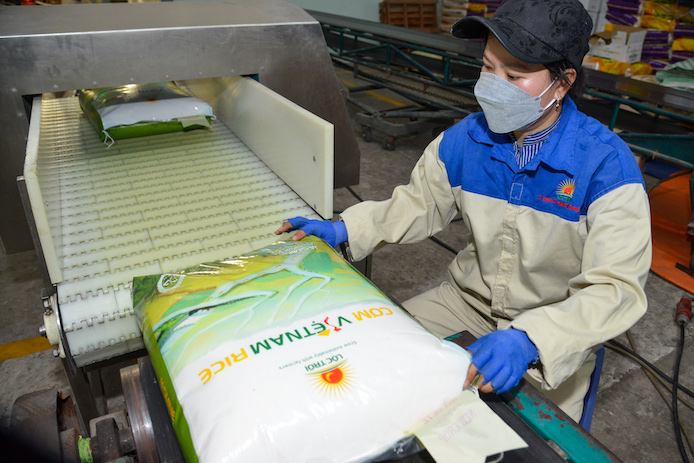 Gạo mang thương hiệu của doanh nghiệp Việt xuất sang châu Âu