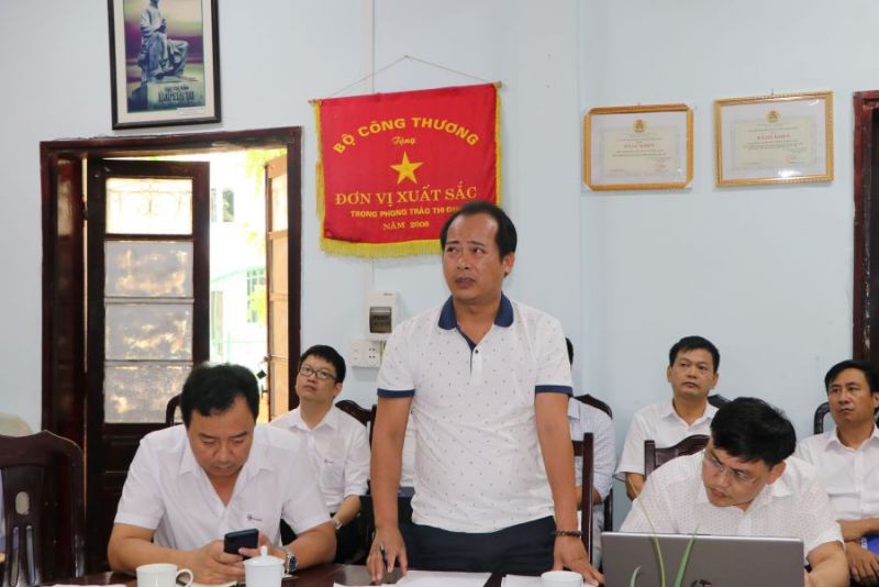 Ông Đỗ Văn Bình - Giám đốc thủy điện Sông Bạc