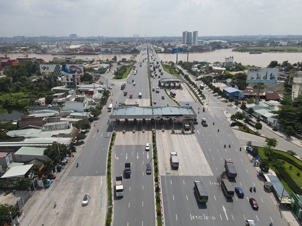 Trạm thu phí cầu Đồng Nai thuộc tuyến quốc lộ 1 trên địa bàn TP.Biên Hòa đã dừng hoạt động từ ngày 24/8/2020