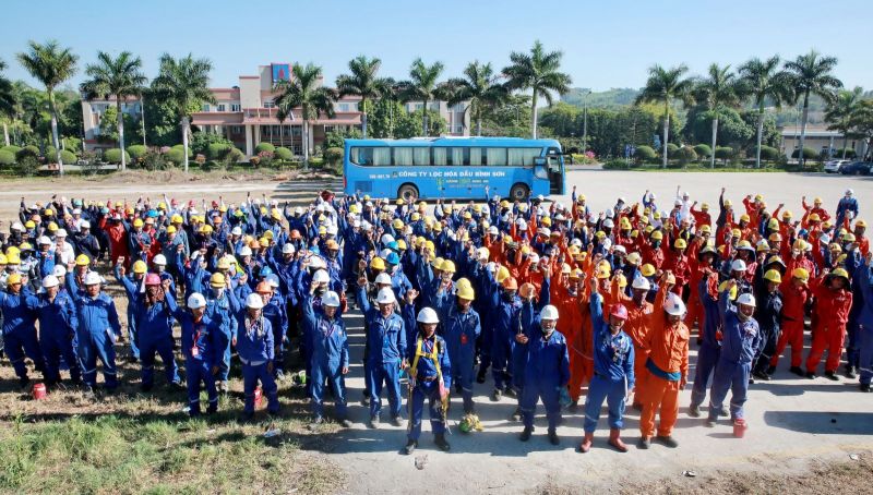 Công ty cổ phần Lọc hóa dầu Bình Sơn đạt mốc 35 triệu giờ công an toàn