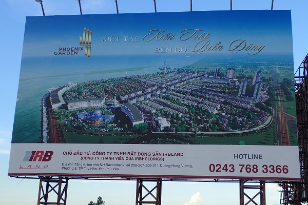 Phú Yên: Thương hiệu bất động sản IRB land và Dự án Vườn Phượng Hoàng 77,67 ha