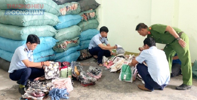 Tạm giữ lô hàng vận chuyển trái phép trị giá gần 01 tỷ đồng