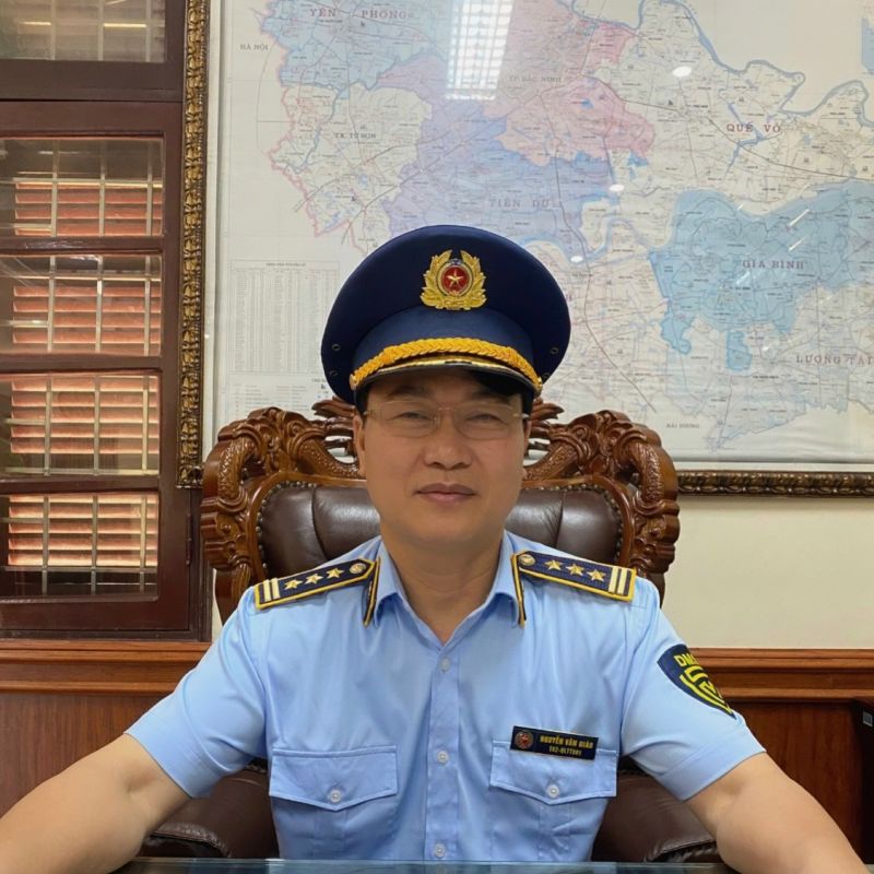 Phó trưởng ban thường trực BCĐ tỉnh, Cục trưởng Cục QLTT Bắc Ninh, Nguyễn Văn Giáo