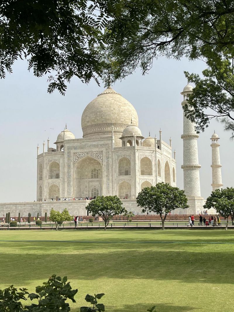 Ngôi đền Taj Mahal nổi tiếng tại Ấn Độ