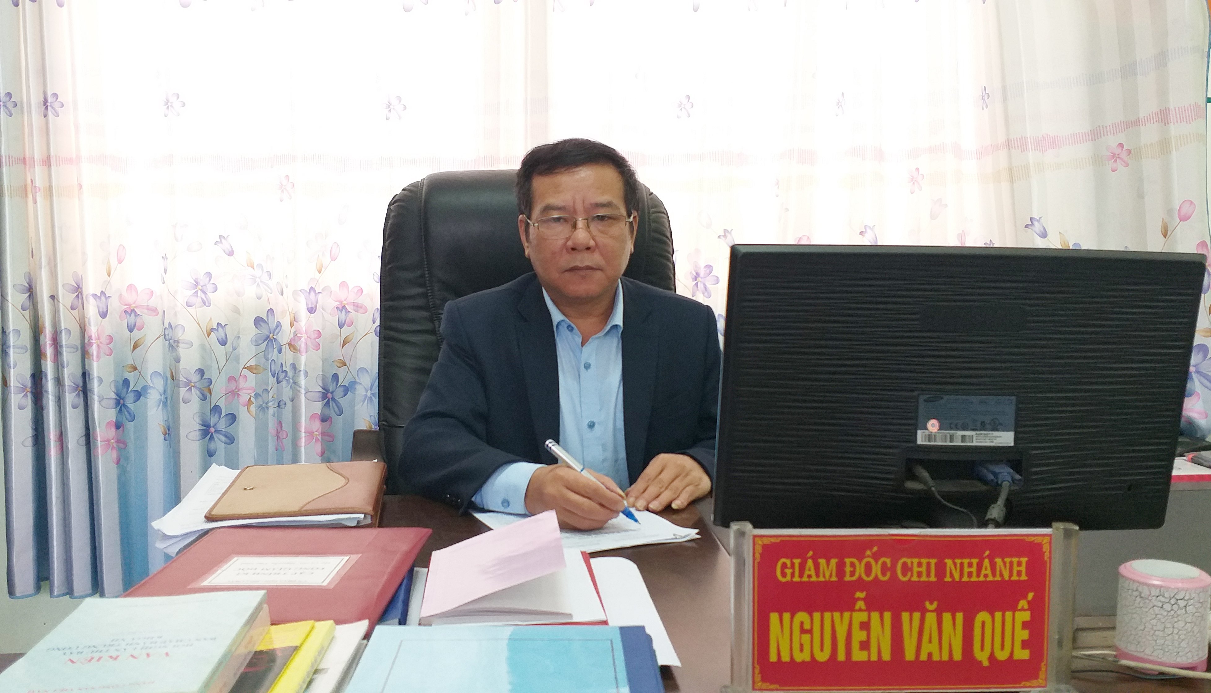 Ông Nguyễn Văn Quế, Giám đốc chi nhánh thuộc công ty TNHH MTV Apatit Việt Nam