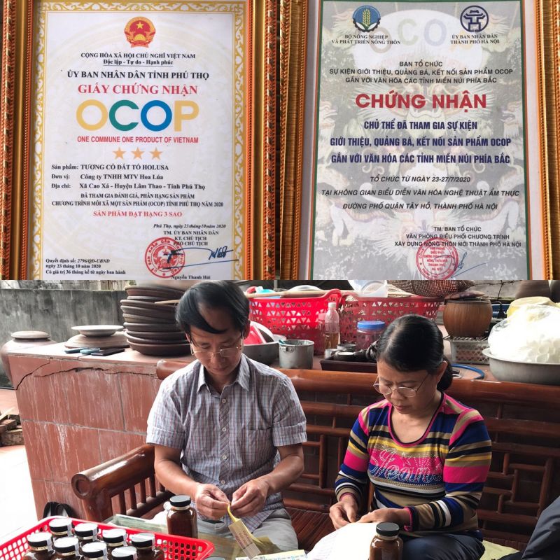  Lâm Thao – Phú Thọ: Tương truyền thống “Hoa Lúa” đạt danh hiệu Ocop