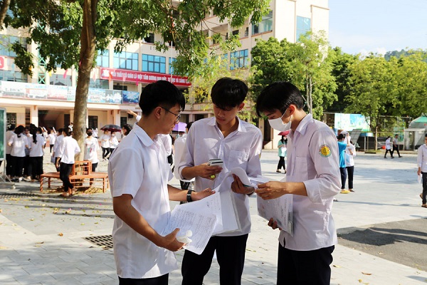 Điểm trung bình các môn thi của thí sinh Lào Cai đứng thứ đứng thứ 17/63 tỉnh, thành