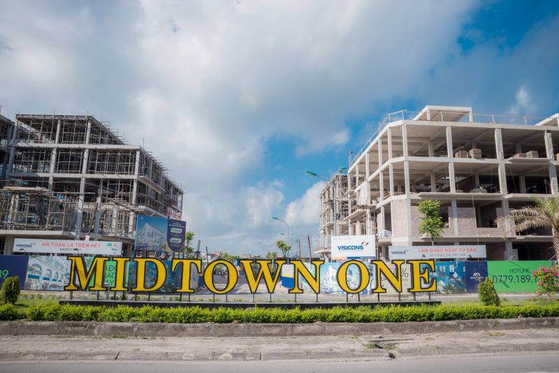 Phân khu The 8th - Dự án MidTown One tọa lạc ngay trung tâm thành phố Uông Bí