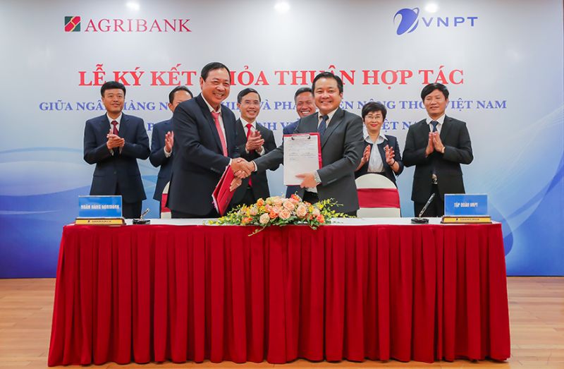 Agribank và VNPT ký kết Thỏa thuận hợp tác toàn diện
