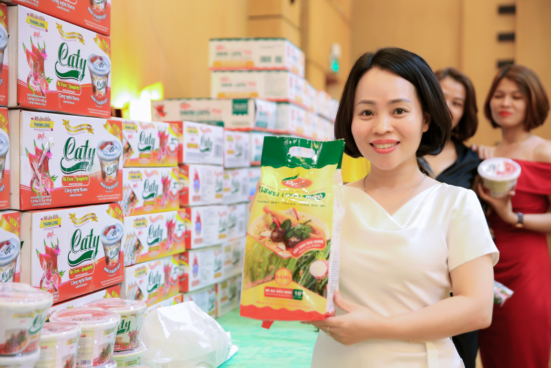 Chị Chu Thị Loan- Nhà phân phối sản phẩm mì ăn liền