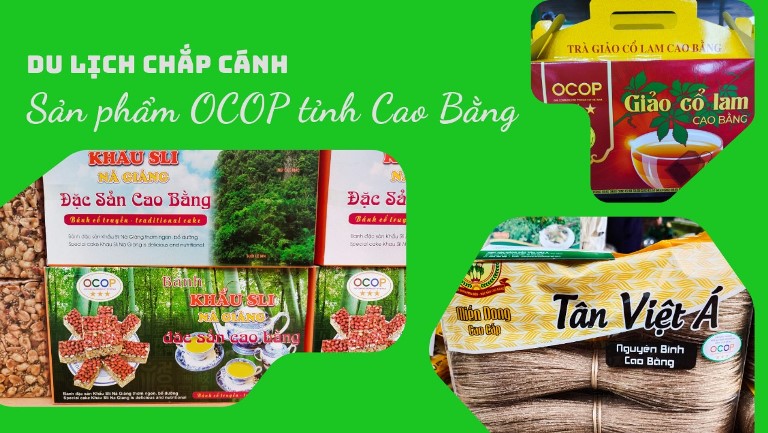 Các sản phẩm Ocop được trưng bày và giới thiệu tại các điểm du lịch của tỉnh thu hút du khách thập phương