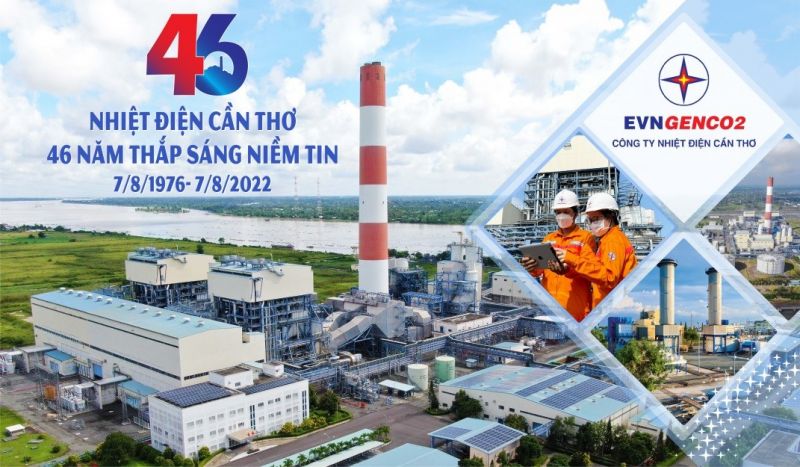 Kỷ niệm 46 năm ngày thành lập Công ty Nhiệt điện Cần Thơ