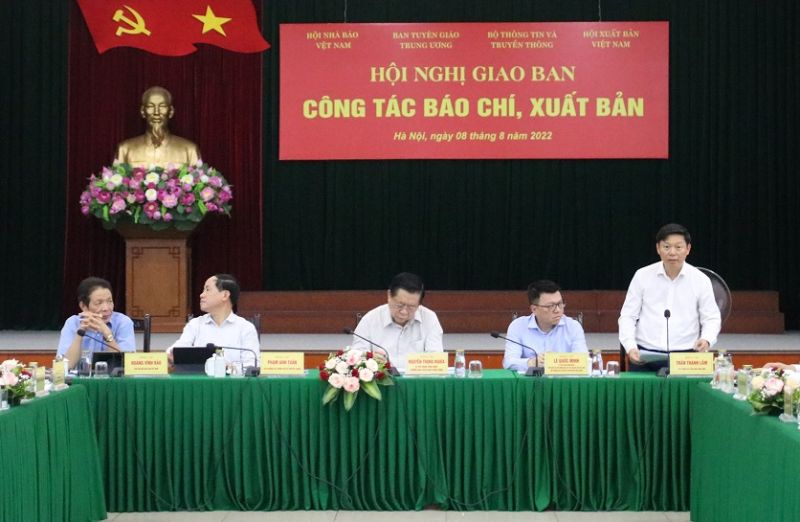 Hội nghị giao ban tăng cường công tác lãnh, chỉ đạo, quản lý hoạt động báo chí, xuất bản