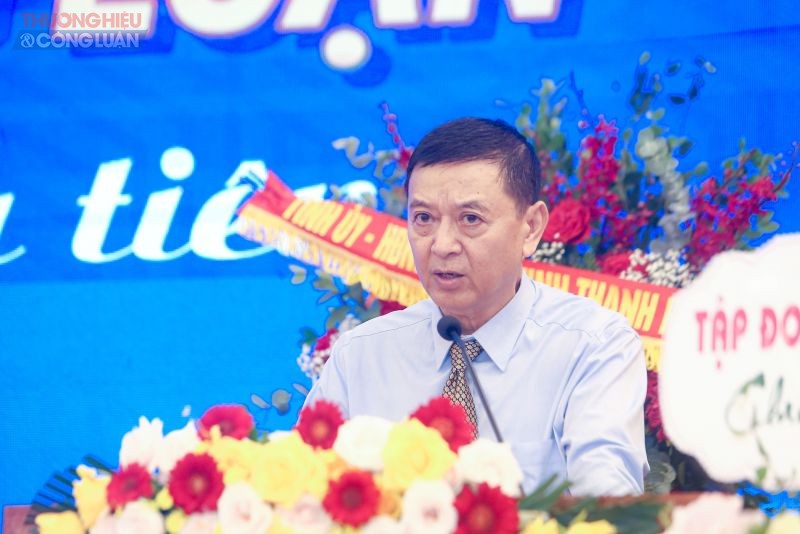 Chủ tịch Hiệp hội VATAP Nguyễn Đăng Sinh - phát biểu tại kỷ niệm 10 năm ngày xuất bản ấn phẩm đầu tiên Tạp chí TH&CL