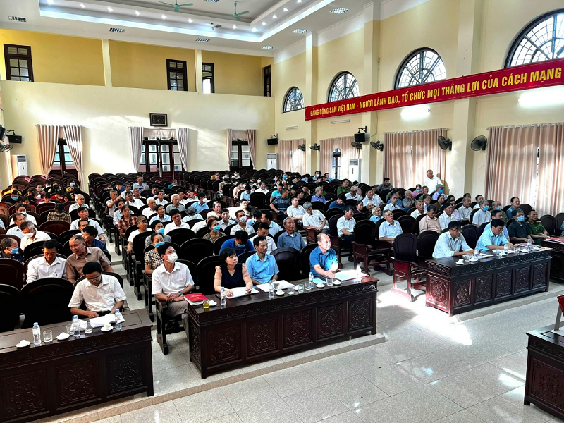 Đảng bộ phường Bạch Thượng học tập Nghị quyết qua hình thức trực tuyến