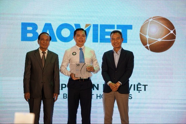 Bảo Việt nhận giải Top 50 Doanh nghiệp bền vững