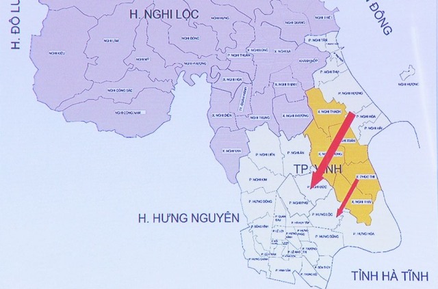 Nghệ An thống nhất sáp nhập 6 xã của huyện Nghi Lộc và TX. Cửa Lò vào TP. Vinh