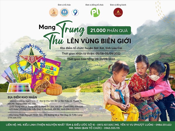 Hàng nghìn thông điệp gửi tới các em nhỏ nhân dịp trung thu năm 2022