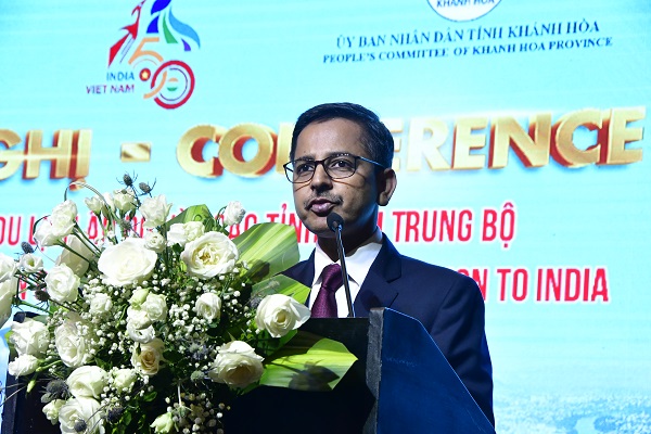 Ngài Pranay Verma- Đại sứ Ấn Độ tại Việt Nam phát biểu