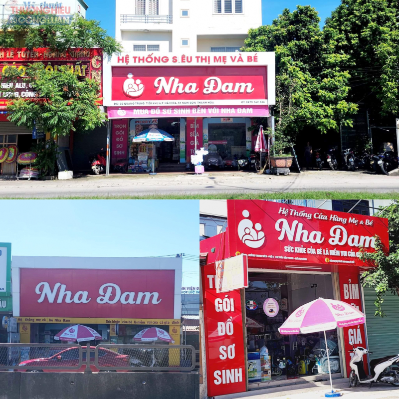 Hình ảnh một số cơ sở kinh doanh của shop Nha Đam trên địa bàn tỉnh Thanh Hoá