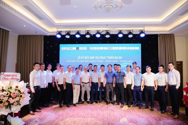 Cen Thanh Hóa - Cen Bắc Ninh với 15 đối tác đồng hành triển khai dự án Khu đô thị Sao mai Xuân Thịnhn trong thời gian tới..