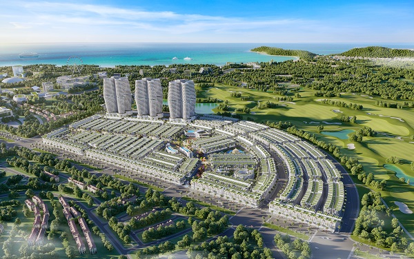 Phối cảnh dự án Kỳ Co Gateway - khu đô thị xanh phong cách Hàn Quốc đầu tiên tại Quy Nhơn