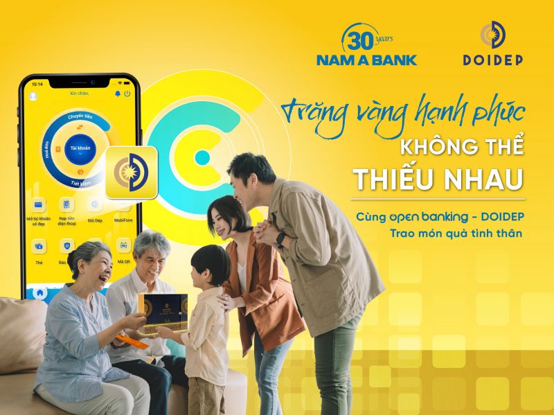 Nam A Bank cùng thương hiệu Đôi Dép ra mắt tiện ích mua sắm trực tuyến