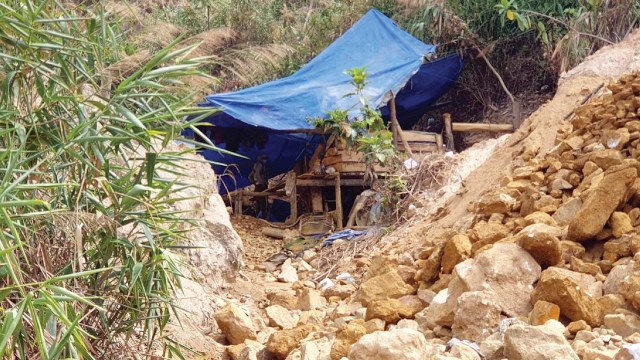 Mỏ vàng Bồng Miêu vẫn đang bị khai thác trái phép