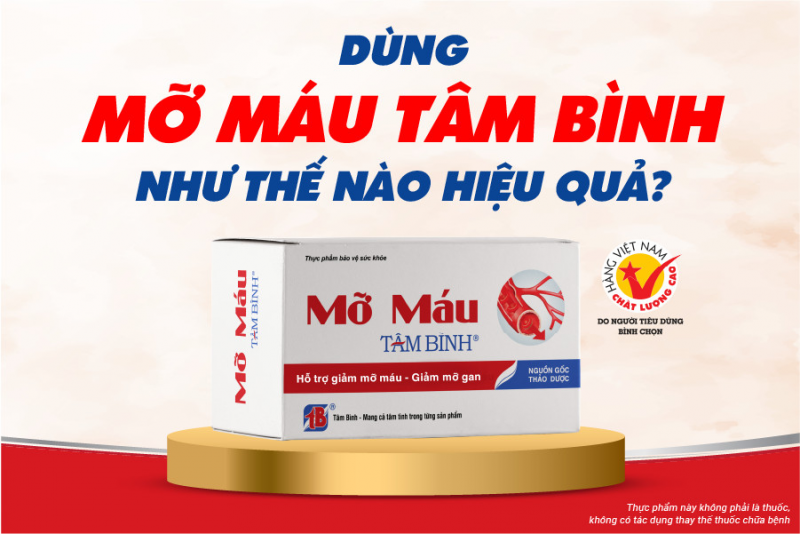 Thành phần chính của Mỡ máu Tâm Bình là gì?
