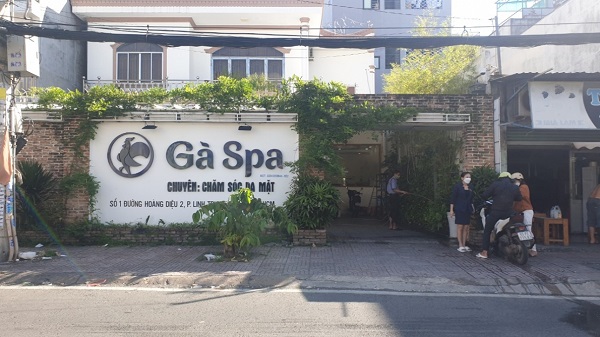 Chi nhánh Gà Spa tại số 1 đường Hoàng Diệu 2, phường Linh Trung, TP. Thủ Đức bị đình chỉ hoạt động 18 tháng.