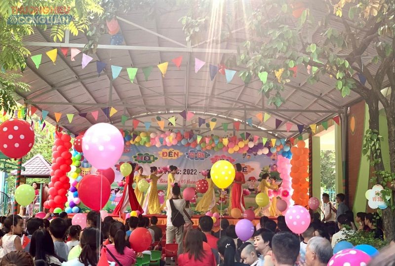 Lễ khai giảng tại trường mầm non Điện Biên, TP. Thanh Hoá