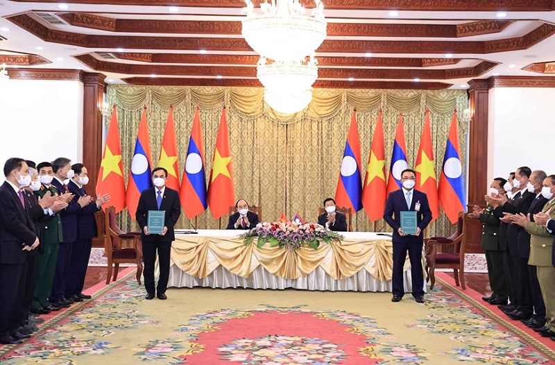 Ký kết hợp tác về năng lượng Việt Nam - Lào