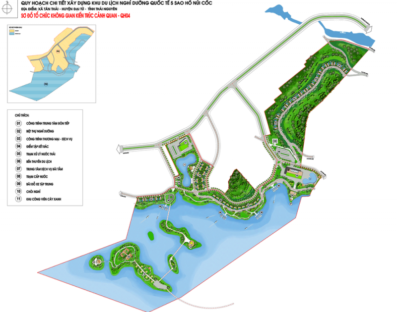 Thái Nguyên thu hồi dự án khu du lịch nghỉ dưỡng quốc tế 5 sao Hồ Núi Cốc gần 2.900 tỷ đồng
