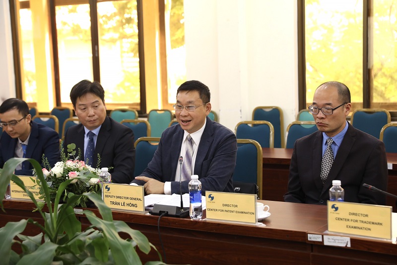 Ông Trần Lê Hồng, Phó Cục trưởng Cục SHTT: “Quan hệ hợp tác chặt chẽ giữa Việt Nam và WIPO đã đóng vai trò quan trọng trong quá trình hội nhập chủ động vào hệ thống SHTT và thương mại toàn cầu của Việt Nam”