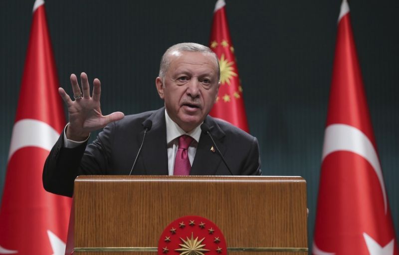 Tổng thống Thổ Nhĩ Kỳ Recep Tayyip Erdogan. Nguồn AP