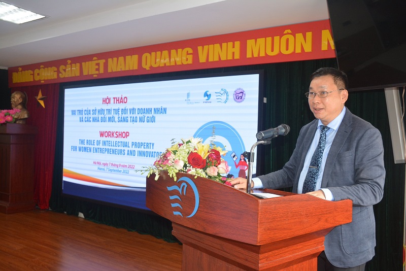 Ông Trần Lê Hồng, Phó Cục trưởng Cục Sở hữu trí tuệ