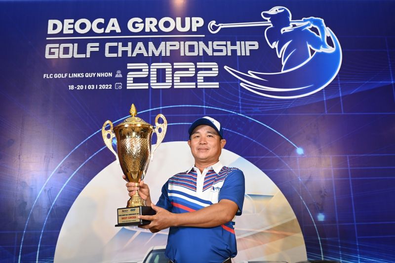 Best Gross của giải DeoCa Group Golf Championship 2022 thuộc về golfer Mai Đức Thuỷ.