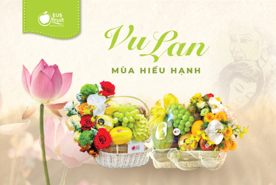 Trao gửi yêu thương với giỏ quà EUS Fruit