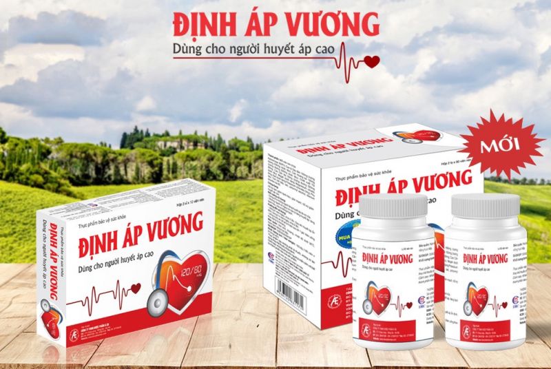 Tất cả thông tin về thực phẩm chức năng Định Áp Vương giúp giảm và ổn định huyết áp tự nhiên