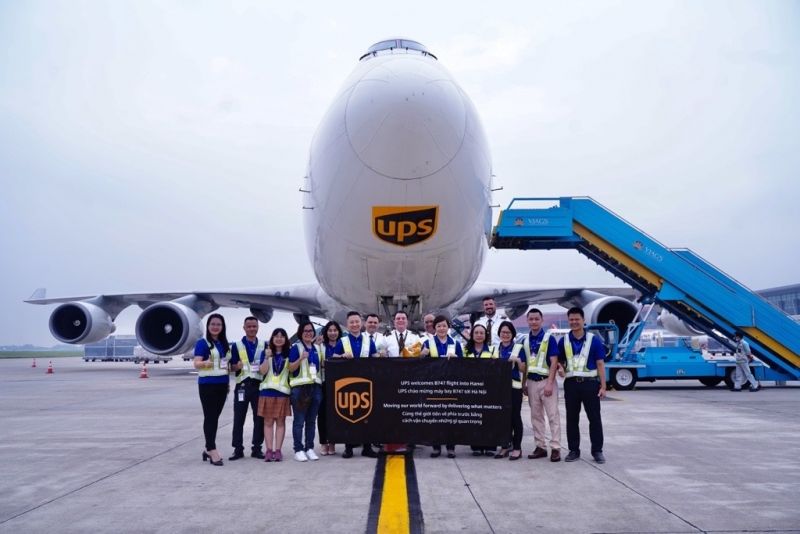 UPS ra mắt chặng bay mới tại Hà Nội nhằm tăng cường năng lực và độ tin cậy cho hoạt động thương mại quốc tế