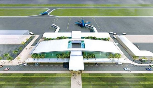 Phối cảnh dự kiến của sân bay Quảng Trị