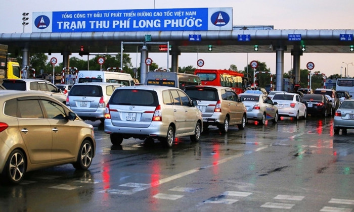 Trạm thu phí Long Phước trên cao tốc TP.HCM - Long Thành - Dầu Giây - Ảnh internet