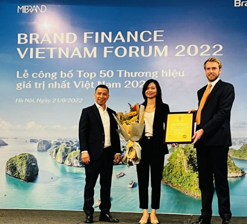 Viettel 7 năm liên tiếp đứng đầu Top 50 thương hiệu giá trị nhất Việt Nam