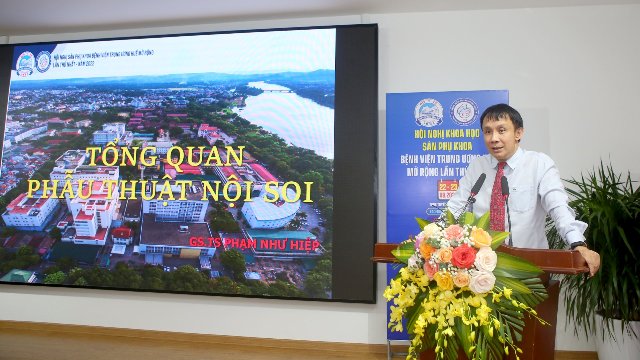 GS-TS Phạm Như Hiệp-Giám đốc BVTW Huế tại hội nghị