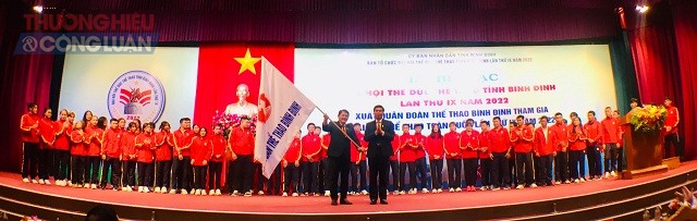 Lễ Xuất quân Đoàn Thể thao Bình Định tham gia Đại hội Thể thao toàn quốc lần thứ IX năm 2022.