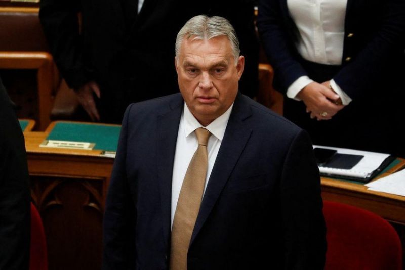 Thủ tướng Hungary, ông Viktor Orban tham dự kỳ họp quốc hội Hungary ở thủ đô Budapest ngày 26/09. Ảnh REUTERS
