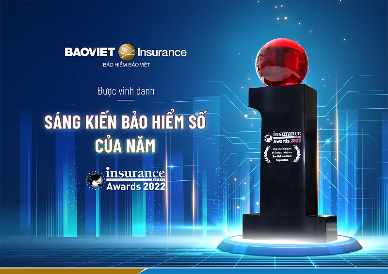 Bảo hiểm Bảo Việt xuất sắc nhận giải thưởng “Sáng kiến Bảo hiểm số của năm” khu vực Châu Á